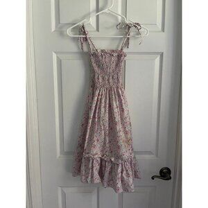 Handmade Floral Girls Dress